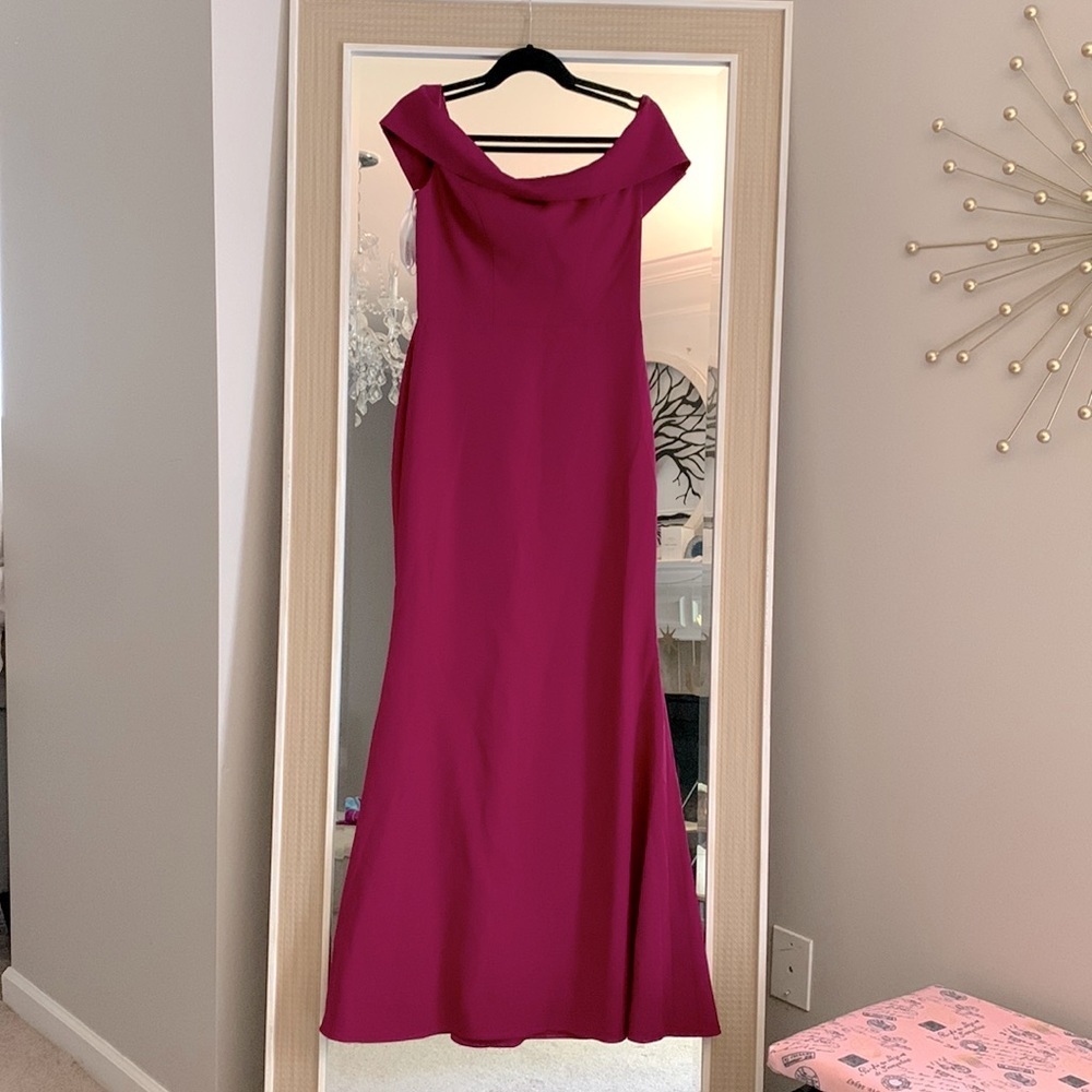 JJs house magenta maxi dress